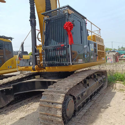 Veelgebruikte Caterpillar 349 graafmachine met een emmercapaciteit van 3,1 m3 en lage werktijden