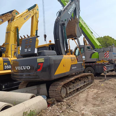 Gebruikte VOLVO EC210 graafmachine met originele hydraulische klep en 0-2000 werkuren