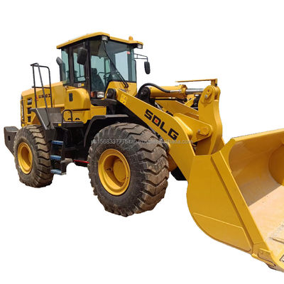 Gemaakt SDLG 956F Gebruikte laadmachine 2016 en uitstekende prestaties voor bouwmachines