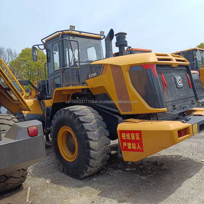 Tweedehands LiuGong LG 870H tractorloader in goede staat met LiuGong motor
