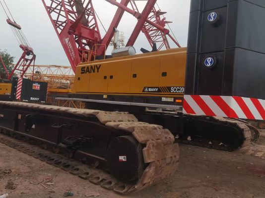 Gebruikte SANY200ton kraan met andere hydraulische cilinder Uitstekende prestaties