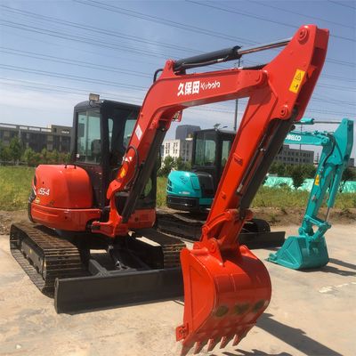 Gebruikte Kubota KX165 graafmachine met 5,5 ton werkgewicht en originele hydraulische klep