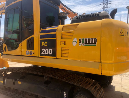 Japan gebruikt Komatsu PC200 Hydraulische Crawler Graafmachine met uitstekende en 195kw motor