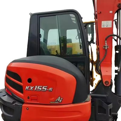 90% Kubota KX U55 graafmachine met originele hydraulische cilinder en lage werktijden