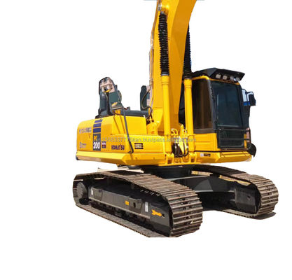 20ton Komatsu PC200 graafmachine Japan Gebruikte hydraulische kruipgraafmachine met verbruik