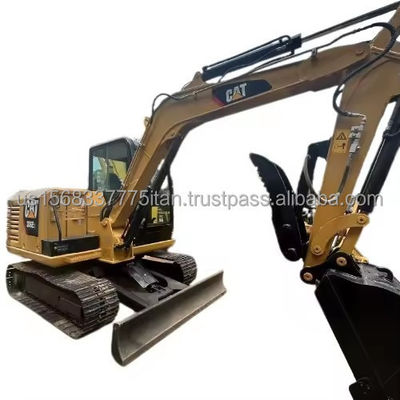 2016 Jaar Cat 306 mini graafmachine met 0,8m3 emmercapaciteit en goede werkomstandigheden