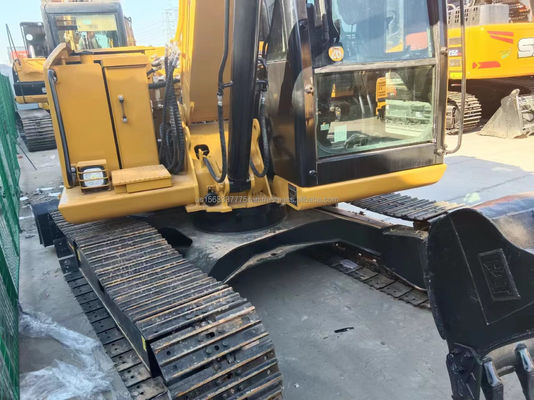 Gebruikte Caterpillar 7 Ton Hydraulische Crawler Farm Digger Mini Graafmachine in goede staat