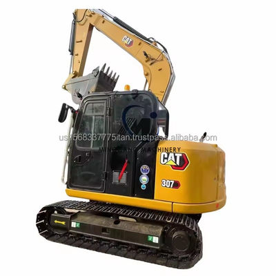 Uitstekende staat Originele CAT 307 Gebruikte graafmachine met originele hydraulische cilinder