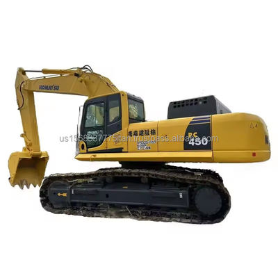 Gebruikte Komatsu PC450 graafmachine met een lage werktijd en een originele hydraulische cilinder