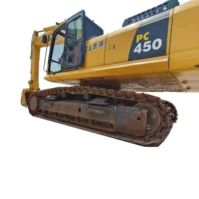 Gebruikte originele Komatsu PC450 graafmachine Japan Hydraulische kruipergraafmachine met 45 ton