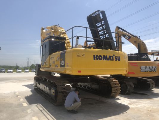 Gebruikte originele Komatsu PC450 graafmachine Japan Hydraulische kruipergraafmachine met 45 ton