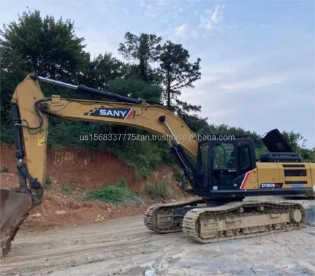 SANY SY365H Crawler Excavator met een emmercapaciteit van 1,9 m3 en een machinegewicht van 36800 KG