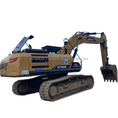 SANY SY365H Crawler Excavator met een emmercapaciteit van 1,9 m3 en originele hydraulische pomp