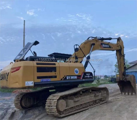 SANY SY365H Crawler Excavator met een emmercapaciteit van 1,9 m3 en originele hydraulische pomp