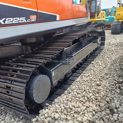 Originele verf Doosan DX225 graafmachine 22,5ton gebruikt voor bouwwerkzaamheden in 2016