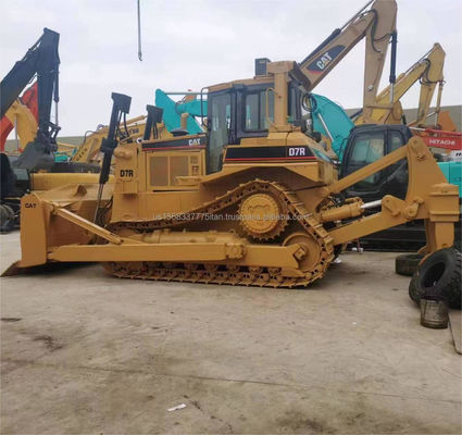 Gebruikte Cat D7R bulldozer met originele hydraulische cilinder 23400 KG bouwmachine