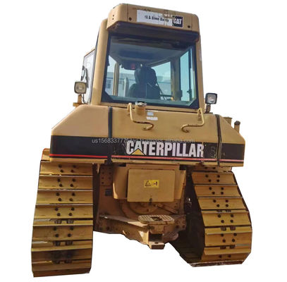 Geïmporteerde gebruikte Cat D7R-bulldozer Aardverwerkingsapparatuur met een capaciteit van 7,5 ton