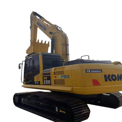 Gebruikte Komatsu PC220 graafmachine 22T met originele hydraulische cilinder