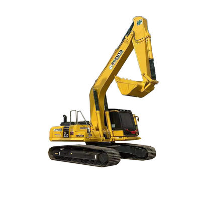 Gebruikte Komatsu PC220 Excavator met 1,2m3 emmercapaciteit en 119 kw Power tegen betaalbare prijzen