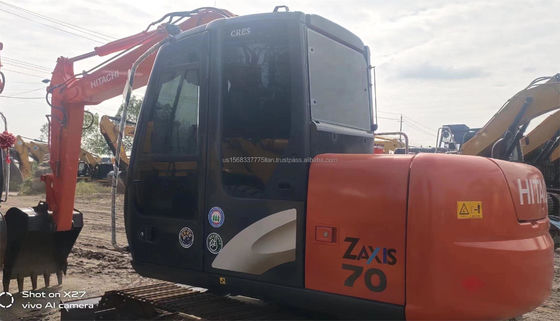 Hitachi ZX70 graafmachines gebruikt voor machine Gewicht 7000 KG Werkkracht 10 ton