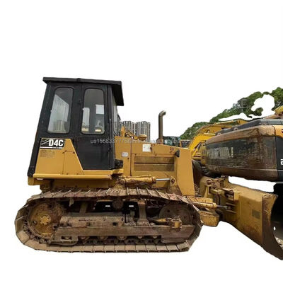 Gebruikte Cat D4C bulldozer met originele hydraulische pomp betaalbare bouwapparatuur