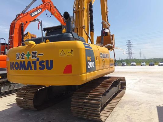 CE EPA gecertificeerde gebruikte Komatsu PC220 graafmachine met 119 kW vermogen en 22000 kg gewicht