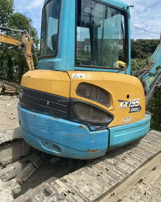 6TON werkgewicht KUBOTA KX155 graafmachine gebruikt met originele mooi en kenmerken