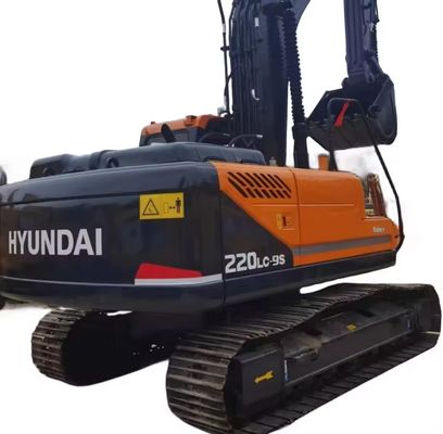 Oorspronkelijke Hydraulische Cylinder Gebruikte Hyundai 220LC-9S Graafmachine met een emmercapaciteit van 1,22 M3