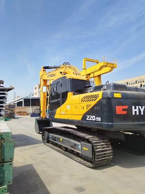 Oorspronkelijke Hydraulische Cylinder Gebruikte Hyundai 220LC-9S Graafmachine met een emmercapaciteit van 1,22 M3
