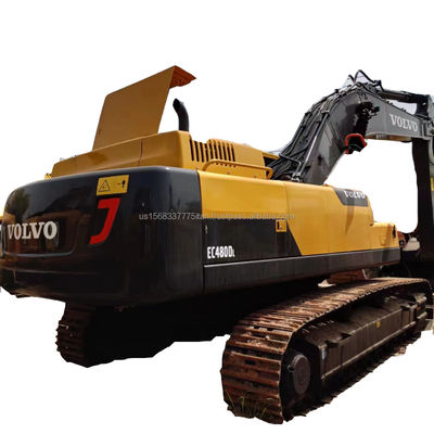 Geïmporteerde VOLVO EC480 hydraulische kruipgraver met 0-2000 werkuren