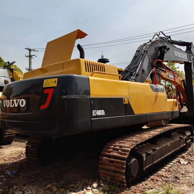 Geïmporteerde VOLVO EC480 hydraulische kruipgraver met 0-2000 werkuren
