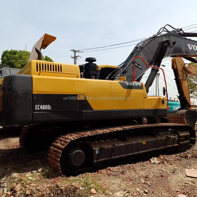 Geïmporteerde VOLVO EC480 hydraulische kruipgraver met 0-2000 werkuren