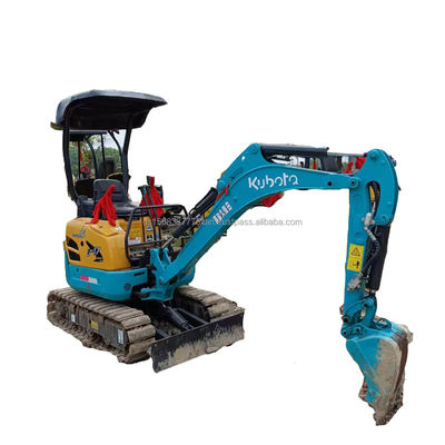 KUBOTA KXU17 mini graafmachine gebruikt in bouwmaterialen winkels met kenmerken