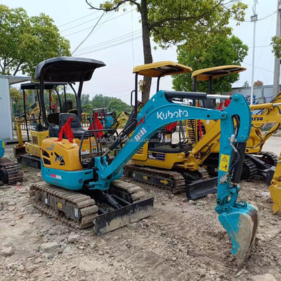KUBOTA KXU17 mini graafmachine gebruikt in bouwmaterialen winkels met kenmerken