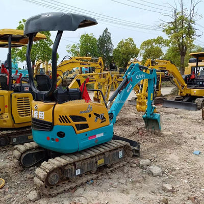KUBOTA KXU17 mini graafmachine gebruikt in bouwmaterialen winkels met kenmerken