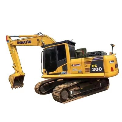 20 ton hydraulische graafmachine Komatsu PC200 voor middelgrote kruipmachines