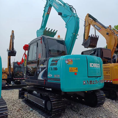 Kobelco SK75-8 Mini gebruikte hydraulische graafmachine met 42kw motor in goede staat