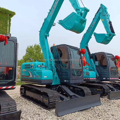 Kobelco SK75-8 Mini gebruikte hydraulische graafmachine met 42kw motor in goede staat