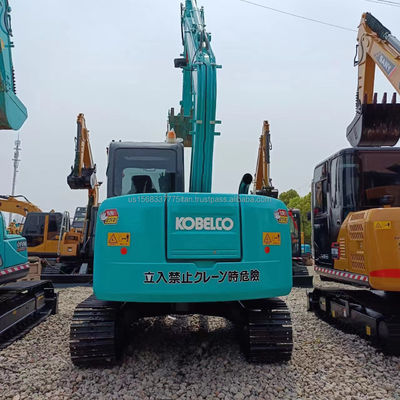 Kobelco SK75-8 Mini gebruikte hydraulische graafmachine met 42kw motor in goede staat