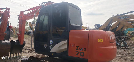 7000 KG Gebruikte Hitachi ZX70 7ton Mini Graafmachine uit Japan met en Hyperkinesis