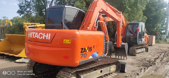 7000 KG Gebruikte Hitachi ZX70 7ton Mini Graafmachine uit Japan met en Hyperkinesis