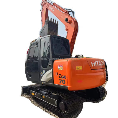 7ton Hitachi ZX70 graafmachine gemaakt in Japan Hyperkinese en lage werktijden 0-2000