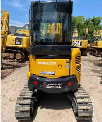 3000 KG tweedehands Komatsu PC30 Gebruikte graafmachine met originele klep in goede staat
