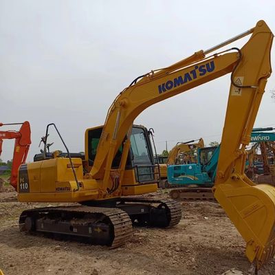 11TON Komatsu graafmachine PC110-7 PC110-8 Gebruikte machine met originele hydraulische pomp