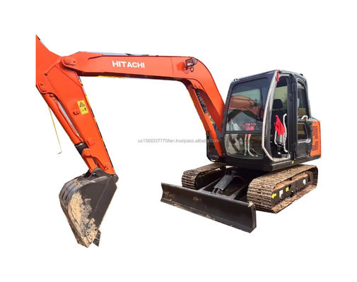 Hitachi ZX60 6ton graafmachine van JAPAN en Hyperkinesis gebruikt met een emmercapaciteit van 0,33M3