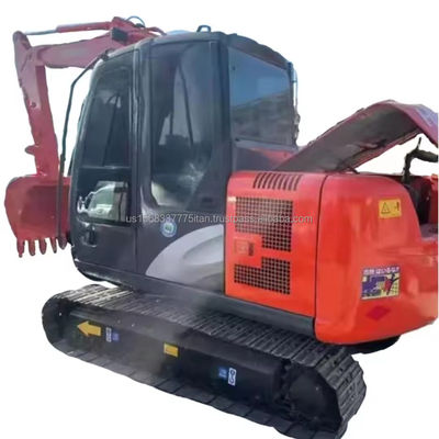 Hitachi ZX60 6ton mini graafmachine gemaakt in Japan met originele hydraulische cilinder en gebruikt