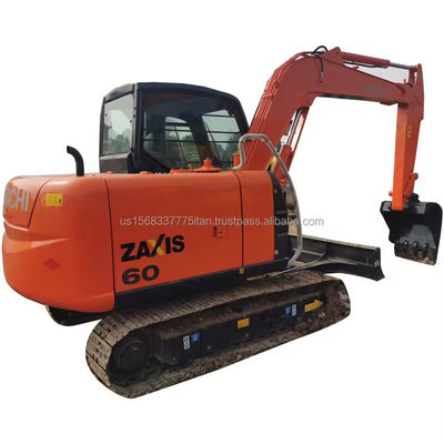 6ton Hitachi ZX60 Mini Graafmachine en 0.33M3 Bucket Capacity voor veelzijdige toepassingen