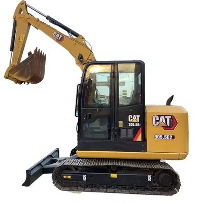 Gebruikte CAT305.5 Digger 5,5 ton Werkkracht lage uren Perfect voor bouwwerkzaamheden
