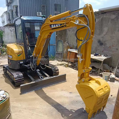 3.8 ton werkgewicht SANY SY35U Gebruikte graafmachine met uitstekende conditie en motor