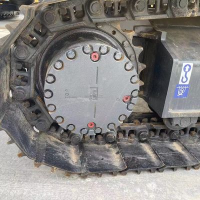 Gebruikte Japanse Komatsu graafmachine PC200 119 kW Originele hydraulische klep in goede staat